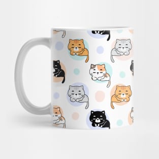 Colorful cat patterns Mug
